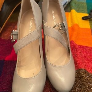 Grey heels never used